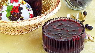 Варенье из кабачков и черной смородины