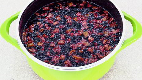 варенье из кабачков и черной смородины