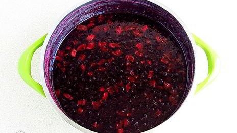 варенье из кабачков и черной смородины