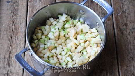 варенье из кабачков с яблоками