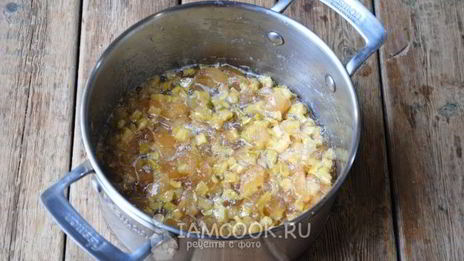 варенье из кабачков с яблоками