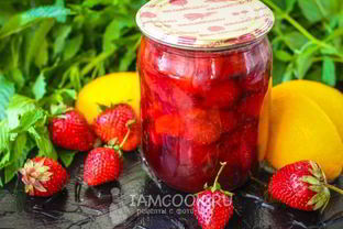 Варенье из клубники с апельсинами