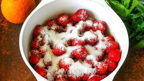 варенье из клубники с апельсинами
