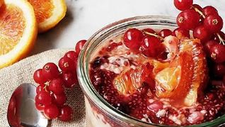 Варенье из красной смородины с апельсином