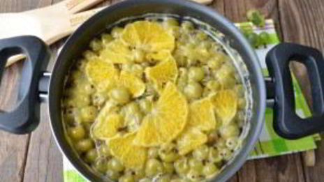 варенье из крыжовника с апельсином на зиму