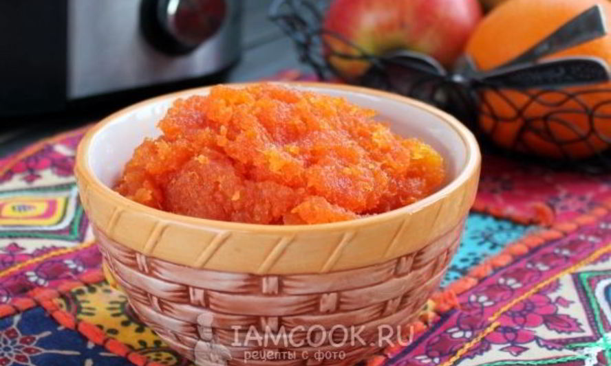 Рецепт варенья из моркови