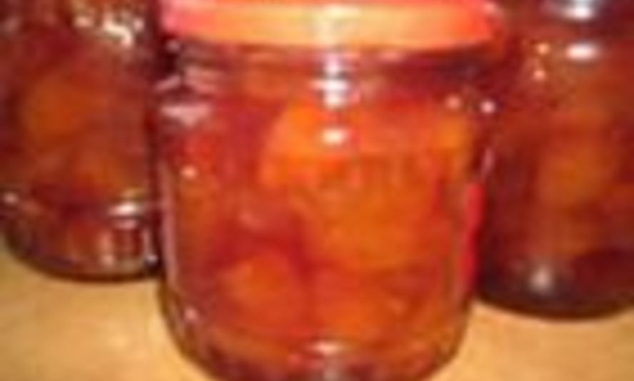 Рецепт варенья из персиков и груш