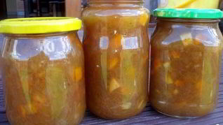 Варенье из ревеня с апельсином