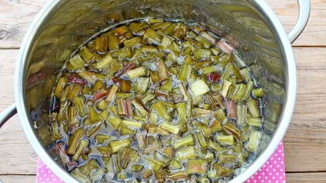 варенье из ревеня с корицей