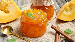 Варенье из тыквы с корицей