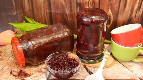 варенье из замороженной вишни