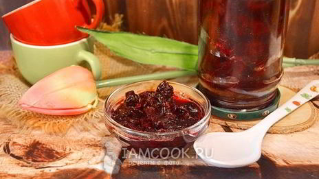варенье из замороженной вишни