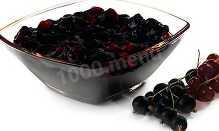 Рецепт варенья пятиминутка из черной смородины