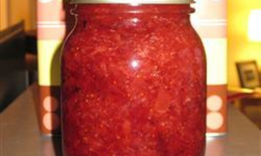 Рецепт варенья-пятиминутки из протертой клубники