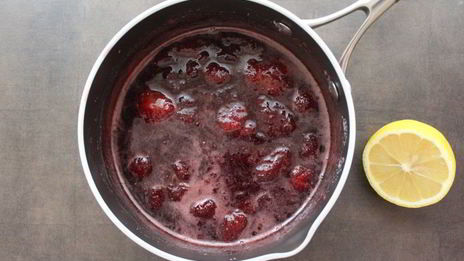 варенье-пятиминутка из замороженной клубники