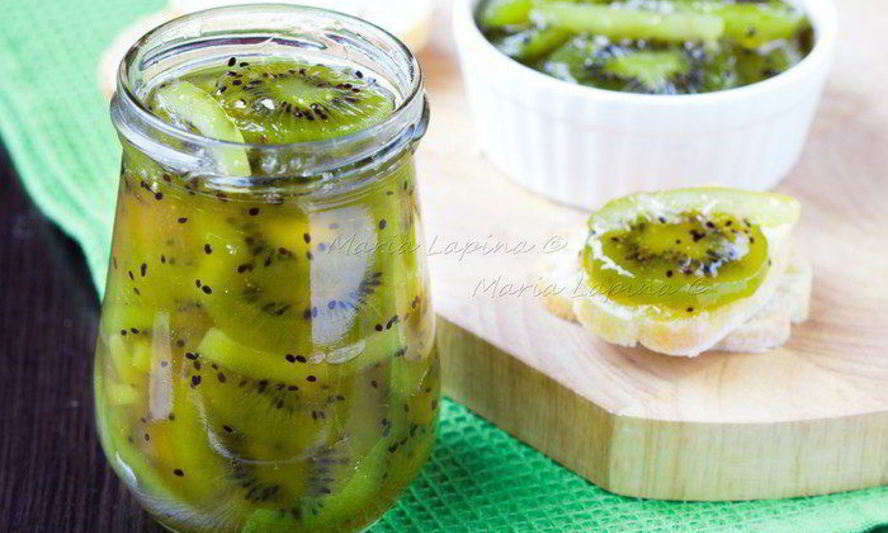 Рецепт варенья с киви и лимоном
