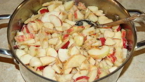 яблочный конфитюр за 3 минутки