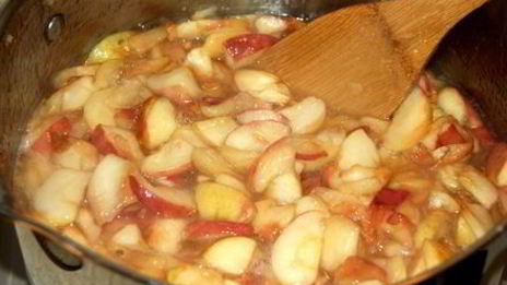 яблочный конфитюр за 3 минутки