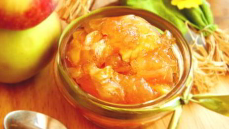 яблочный конфитюр за 3 минутки