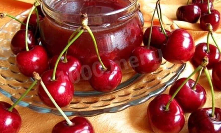 Рецепт вишни в сахаре на зиму