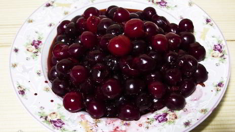 вишня в собственном соку на зиму