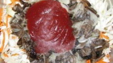 вкусная капуста с грибами на зиму