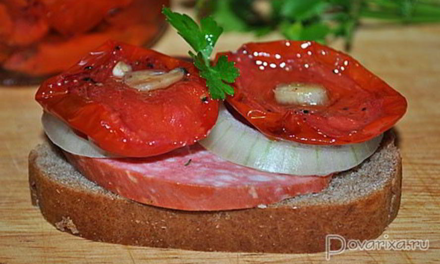 Рецепт вяленых помидоров в микроволновке