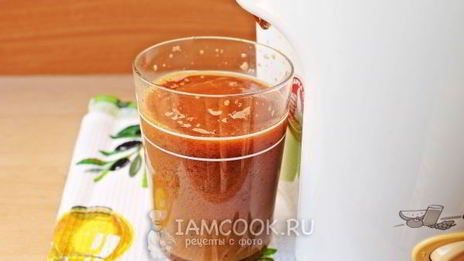 яблочно-сливовый сок на зиму