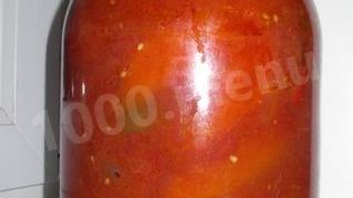 Заготовка для фаршированных перцев на зиму