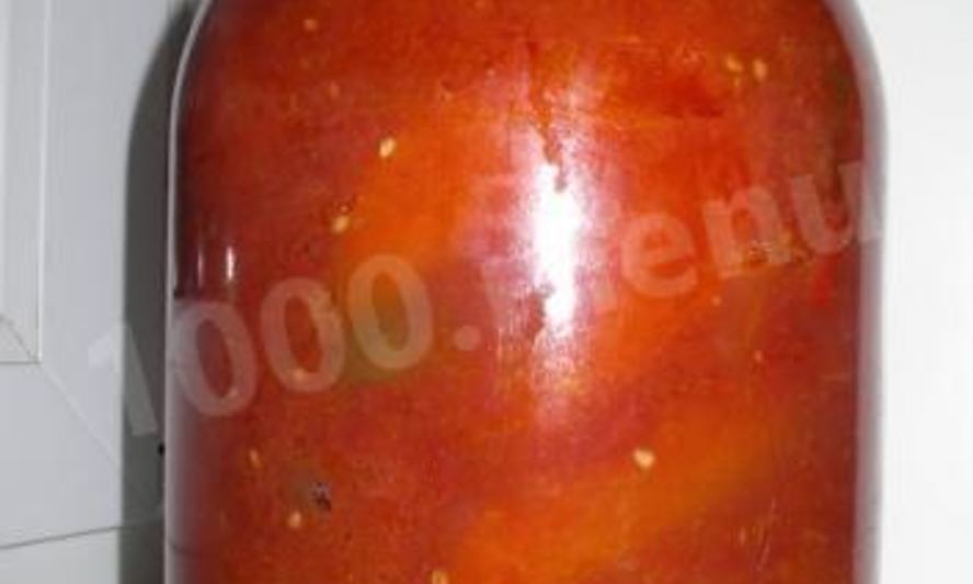 Рецепт заготовки для фаршированных перцев на зиму