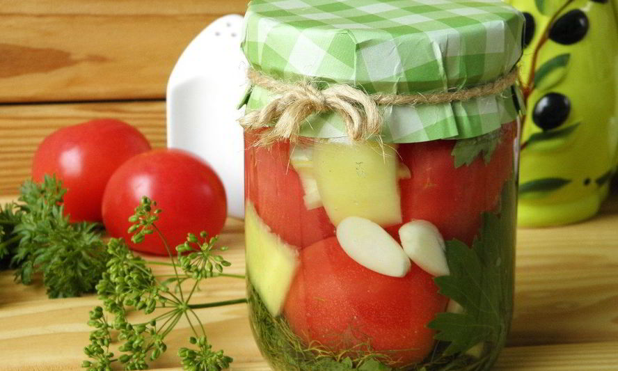 Рецепт закатки томатов на зиму