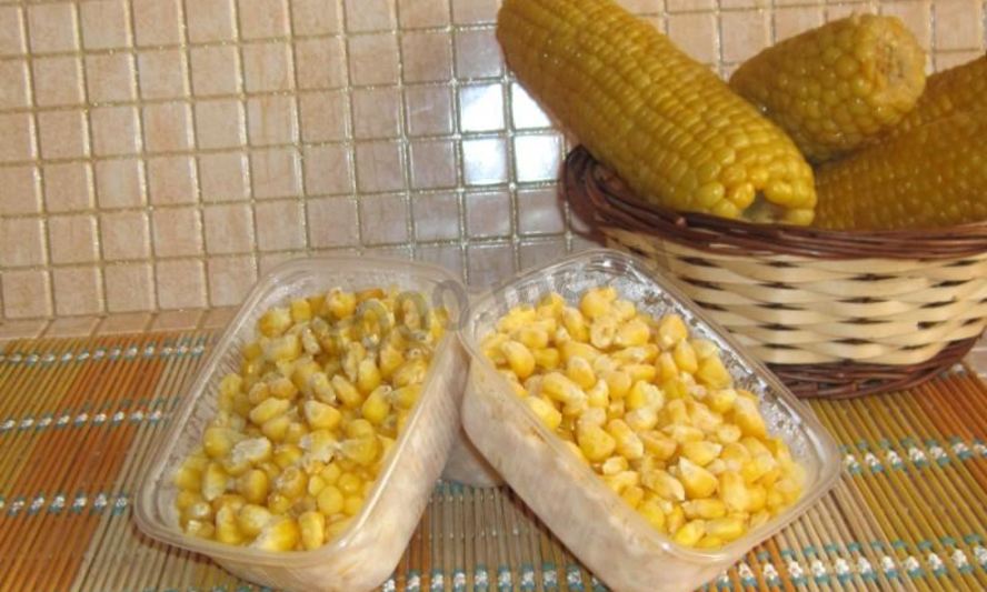 Рецепт заморозити кукурузу на зиму в початках и зернах