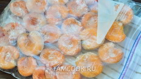 заморозка абрикосов на зиму