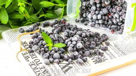 заморозка черники на зиму