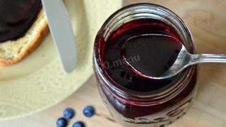 Желе из черники на зиму