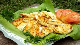 Адыгейский сыр на гриле