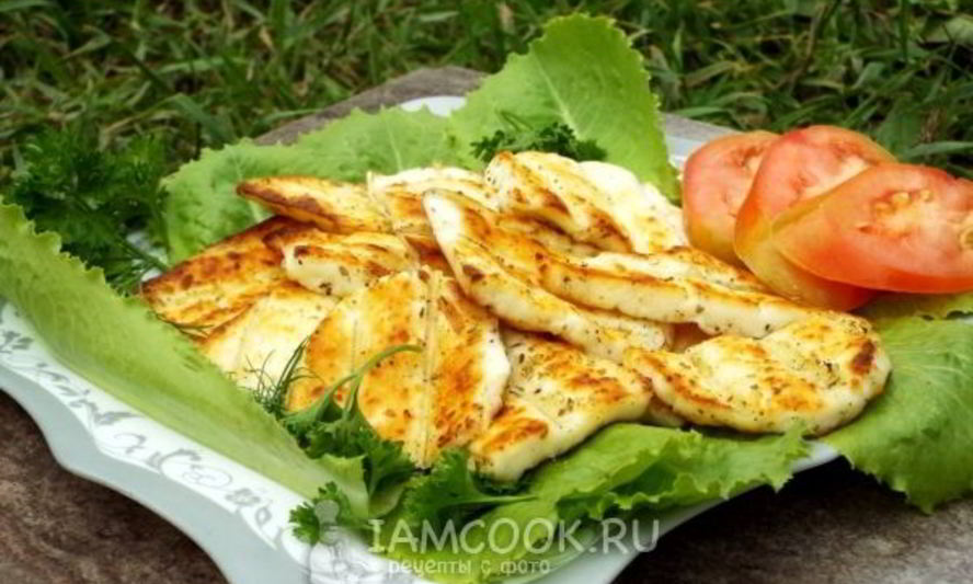 Рецепт адыгейского сыра на гриле