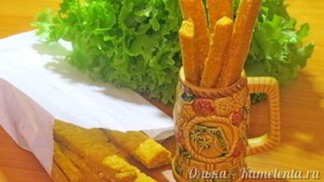 ароматные сырные палочки