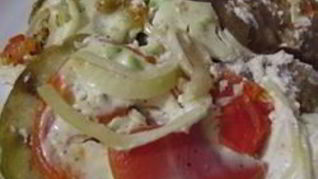 Баклажан в сметане