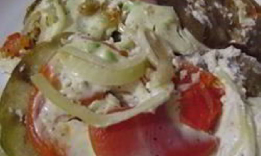 Рецепт баклажана в сметане