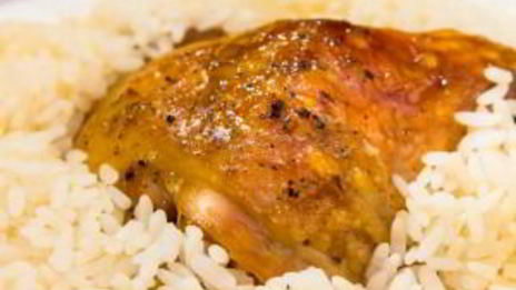 бедрышки, маринованные в лимонном соке, запеченные в рукаве