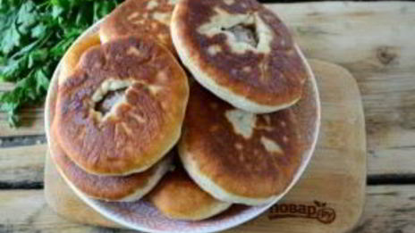 беляши с мясом