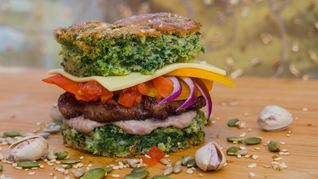 Средиземноморский бургер