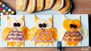 Бутерброды на день рождения ребенка