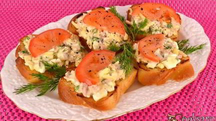 Бутерброды на новый год