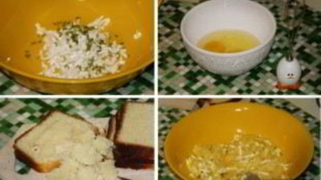 бутерброды на сковороде