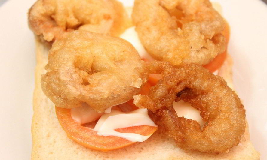 Рецепт бутербродов с кальмарами