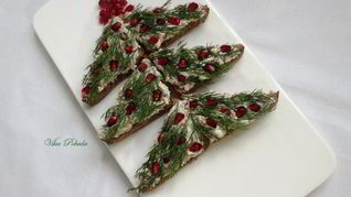 Бутерброды с печенью трески