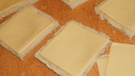 бутерброды с плавленым сыром