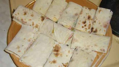 бутерброды в лаваше